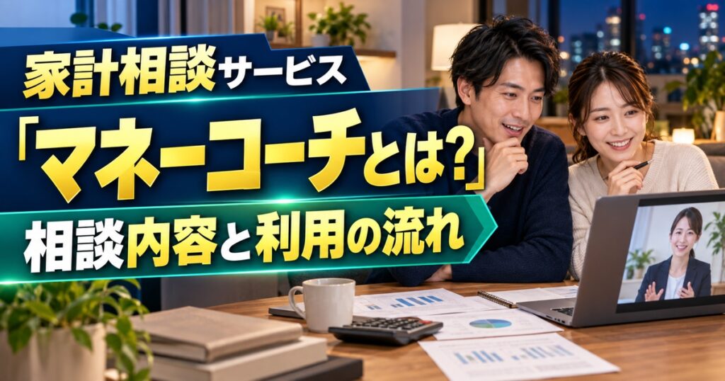 家計相談サービス「マネーコーチ」とは？相談内容と利用の流れ