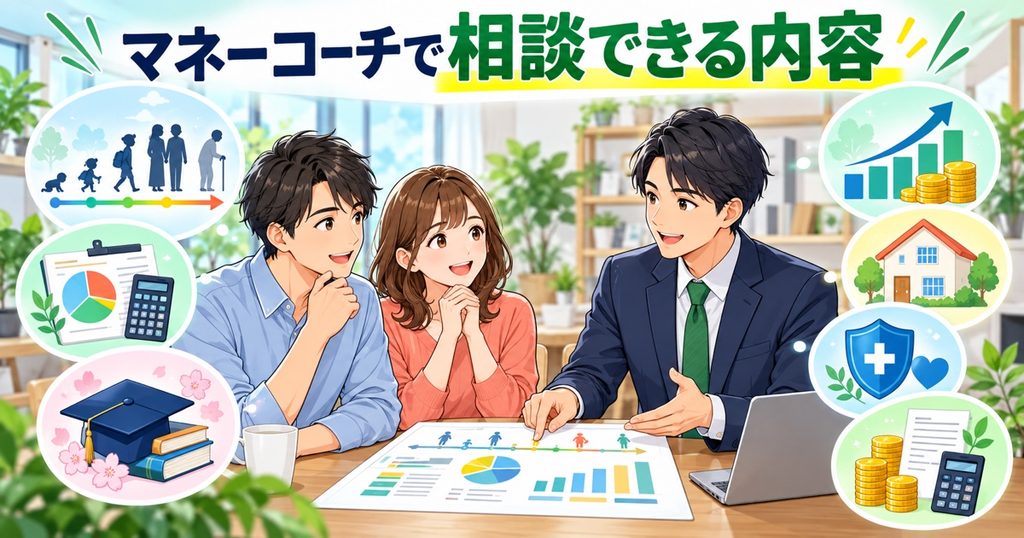 マネーコーチで相談できる内容